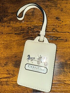 Coach Mirror Luggage Tag bag charm